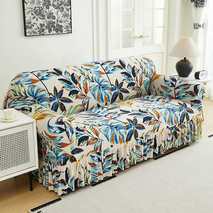 🎉 2026 Hot Sale!🛋️ High‑Stretch Sofa Slipcover‑Ruffled Hem & Full Protection ✨