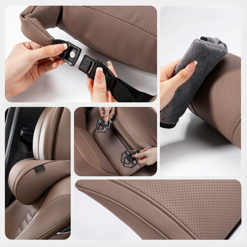 🎉 2026 Sale — Over 37,200 Sold!🔥 Universal Memory Foam Car Headrest Neck Pillow