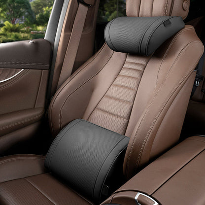🎉 2026 Sale — Over 37,200 Sold!🔥 Universal Memory Foam Car Headrest Neck Pillow