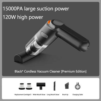 ⏳🔥LIMITED-TIME 50% OFF! ⏰Cordless car vacuum – 10000Pa suction, lightweight, long battery life!🚗💨