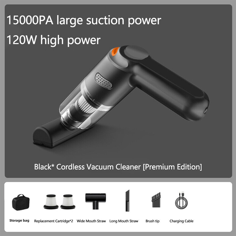⏳🔥LIMITED-TIME 50% OFF! ⏰Cordless car vacuum – 10000Pa suction, lightweight, long battery life!🚗💨