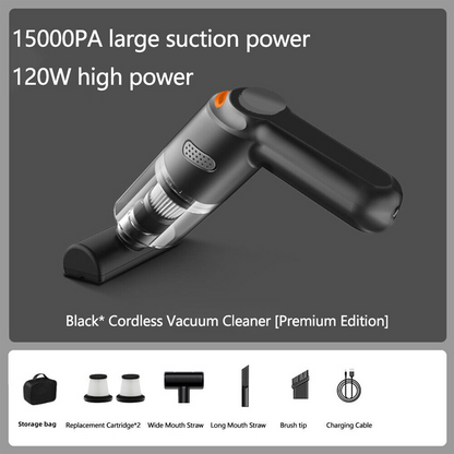 ⏳🔥LIMITED-TIME 50% OFF! ⏰Cordless car vacuum – 10000Pa suction, lightweight, long battery life!🚗💨