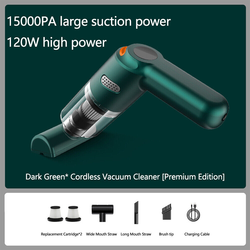 ⏳🔥LIMITED-TIME 50% OFF! ⏰Cordless car vacuum – 10000Pa suction, lightweight, long battery life!🚗💨