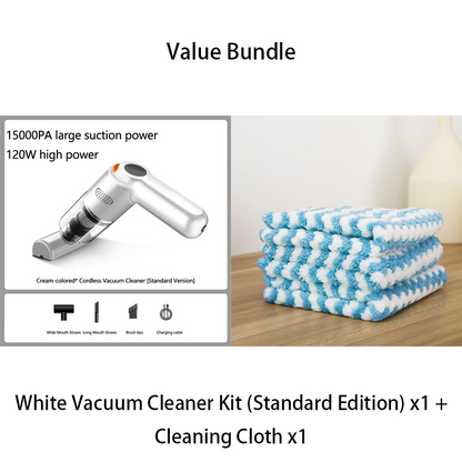 ⏳🔥LIMITED-TIME 50% OFF! ⏰Cordless car vacuum – 10000Pa suction, lightweight, long battery life!🚗💨