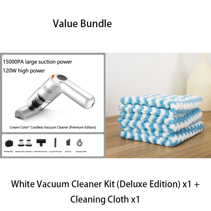 ⏳🔥LIMITED-TIME 50% OFF! ⏰Cordless car vacuum – 10000Pa suction, lightweight, long battery life!🚗💨