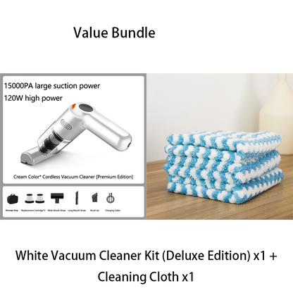 ⏳🔥LIMITED-TIME 50% OFF! ⏰Cordless car vacuum – 10000Pa suction, lightweight, long battery life!🚗💨