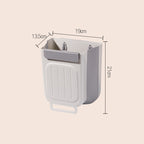 🗑️Multipurpose Hanging Collapsible Trash Can for Kitchen