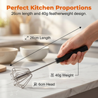 🔥LAST DAY SALE !!🔥Stainless Steel Hand Egg Beater 🥚✨ | Effortless Whisking – No Batter Splatter, Dishwasher Safe & Built to Last 🇬🇧🔧