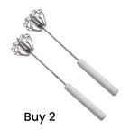🔥LAST DAY SALE !!🔥Stainless Steel Hand Egg Beater 🥚✨ | Effortless Whisking – No Batter Splatter, Dishwasher Safe & Built to Last 🇬🇧🔧