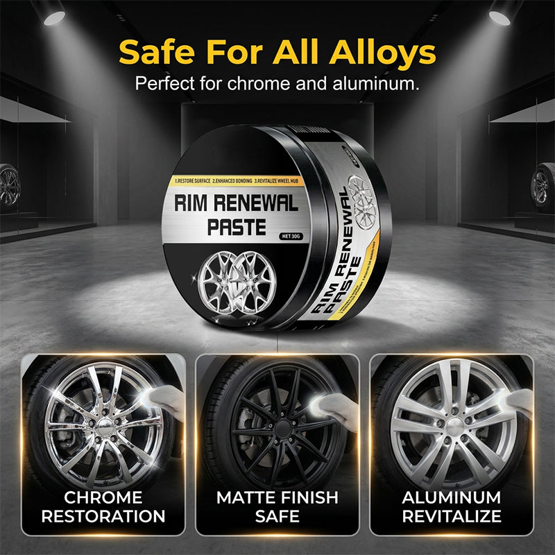 🏆 Last Day Special Price!🎁All-in-One Wheel Care & Restoration Paste