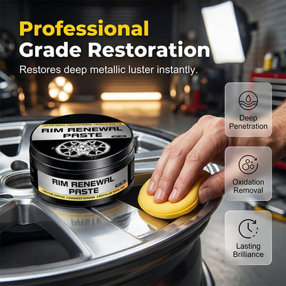 🏆 Last Day Special Price!🎁All-in-One Wheel Care & Restoration Paste