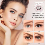 🥳2026 HOT SALE🥳💞50K+ SOLD!👁️✨ 50% OFF! Reusable Self‑Adhesive False Eyelashes – No glue needed, just press & go. Natural curl, reusable & easy to remove. A beauty game‑changer! 💕🌸