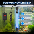 Hot Sale 50% OFF🔥 Plug. Submerge. Clear. UV Aquarium Sterilizer – 254nm, Quartz, 3-7 Days ✨