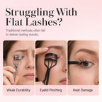 📢📢50% OFF !!⏰ ✨Rechargeable Heated Eyelash Curler | Get Long-Lasting Perfect Lash Curls Anytime🔋