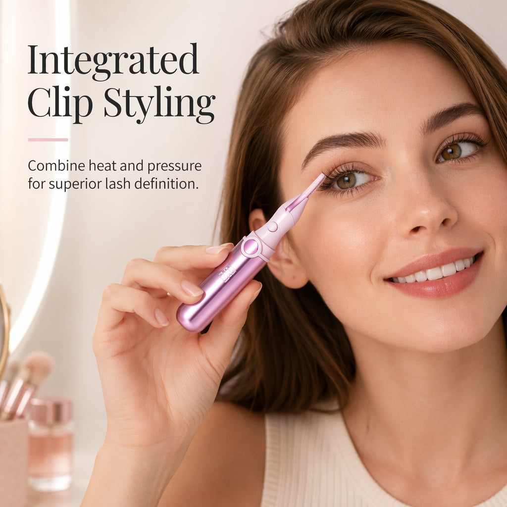📢📢50% OFF !!⏰ ✨Rechargeable Heated Eyelash Curler | Get Long-Lasting Perfect Lash Curls Anytime🔋