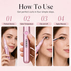 📢📢50% OFF !!⏰ ✨Rechargeable Heated Eyelash Curler | Get Long-Lasting Perfect Lash Curls Anytime🔋