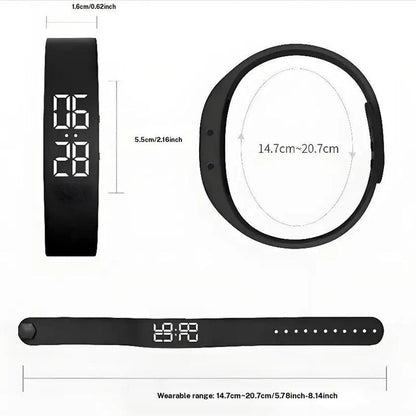 🏆Flash Sale 50% OFF!💥SmartSense Fitness Band | Pedometer, Calorie Tracker, Vibration Alarm