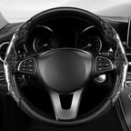 Mosaic Pattern Segmented Steering Wheel Cover