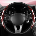 Mosaic Pattern Segmented Steering Wheel Cover