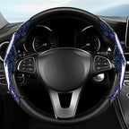 Mosaic Pattern Segmented Steering Wheel Cover