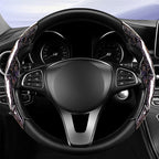 Mosaic Pattern Segmented Steering Wheel Cover