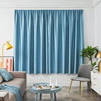 🔥The ultimate light-blocking solution! 🥰A godsend for those who love to sleep in.Self-Adhesive Blackout Curtain for Bedroom
