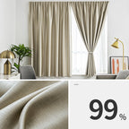 🔥The ultimate light-blocking solution! 🥰A godsend for those who love to sleep in.Self-Adhesive Blackout Curtain for Bedroom
