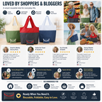 📢📢50% OFF !! ⏰Eco-Friendly Foldable Large Capacity Shopping Bag