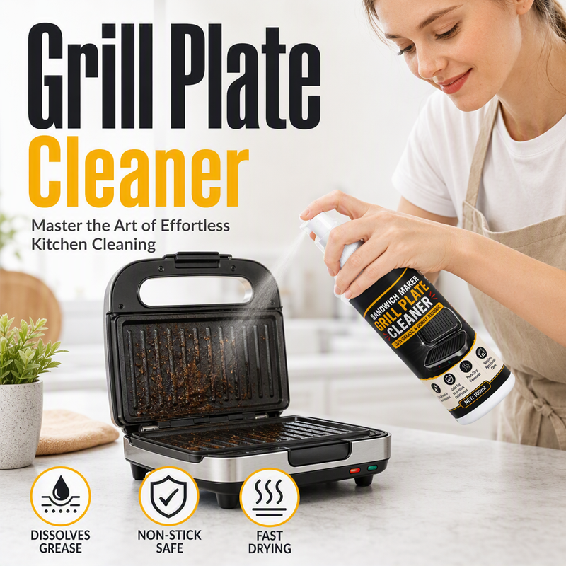 Sandwich Maker Grill Plate Cleaner Spray