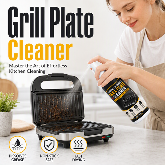 🔥🔥A Great Helper for Household Cleaning🥰.Sandwich Maker Grill Plate Cleaner Spray