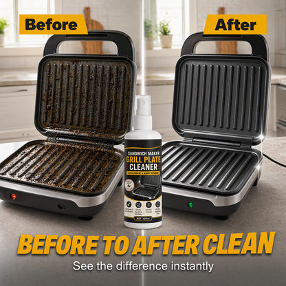 🔥🔥A Great Helper for Household Cleaning🥰.Sandwich Maker Grill Plate Cleaner Spray