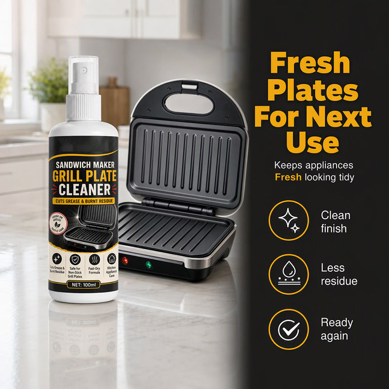 Sandwich Maker Grill Plate Cleaner Spray