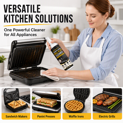 🔥🔥A Great Helper for Household Cleaning🥰.Sandwich Maker Grill Plate Cleaner Spray