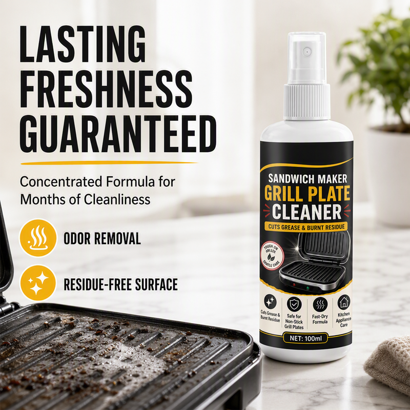 Sandwich Maker Grill Plate Cleaner Spray