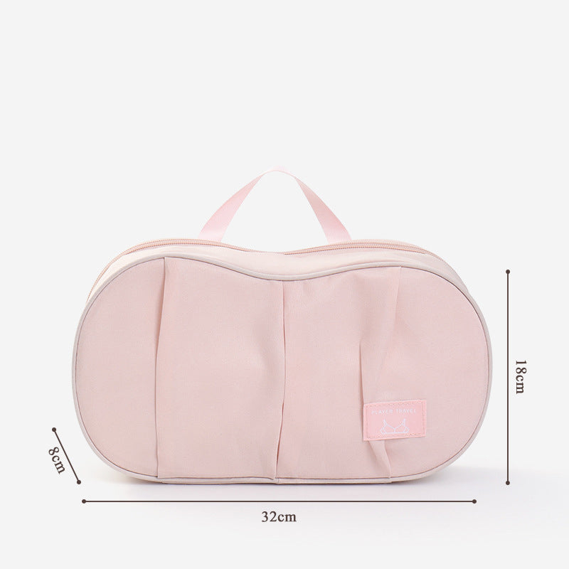📢📢50% OFF !!⏰ 👙 Portable Underwear Storage Bag for Travel – Spherical Dome Design, Compartmentalized Interior & Durable Polyester ✨