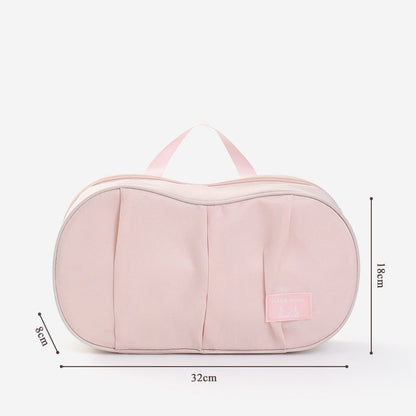 📢📢50% OFF !!⏰ 👙 Portable Underwear Storage Bag for Travel – Spherical Dome Design, Compartmentalized Interior & Durable Polyester ✨