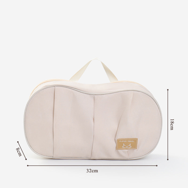 📢📢50% OFF !!⏰ 👙 Portable Underwear Storage Bag for Travel – Spherical Dome Design, Compartmentalized Interior & Durable Polyester ✨