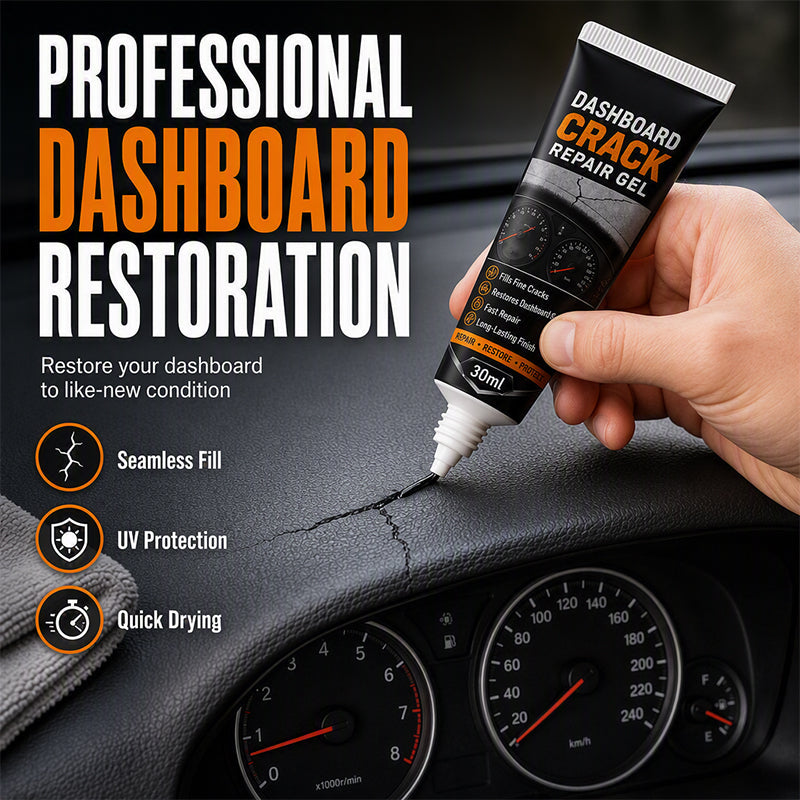 🔥50% Off for a Limited Time🔥!🏆Professional Car Dashboard Crack Repair Gel🚗 Repair dashboard cracks, restore old car interior surfaces.