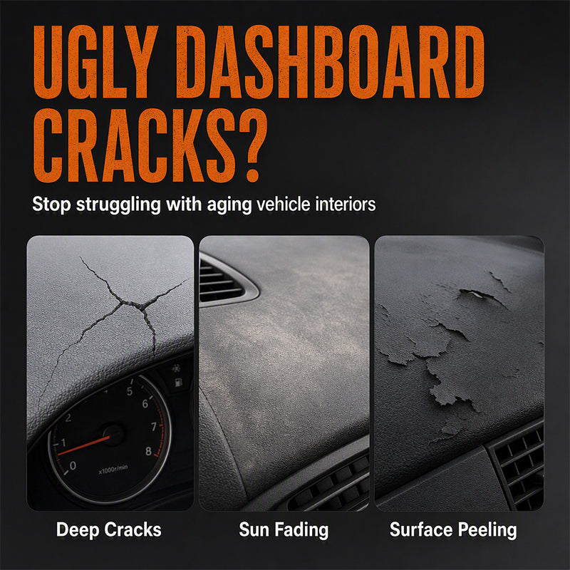 🔥50% Off for a Limited Time🔥!🏆Professional Car Dashboard Crack Repair Gel🚗 Repair dashboard cracks, restore old car interior surfaces.
