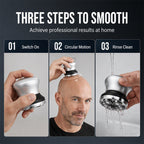 🔥Rotary Electric Head Shaver.🔥The 2026 model of the latest magnetic-head, six-blade dual-purpose trimmer conforms to the skin in any area, making it easy to trim beards and hair.