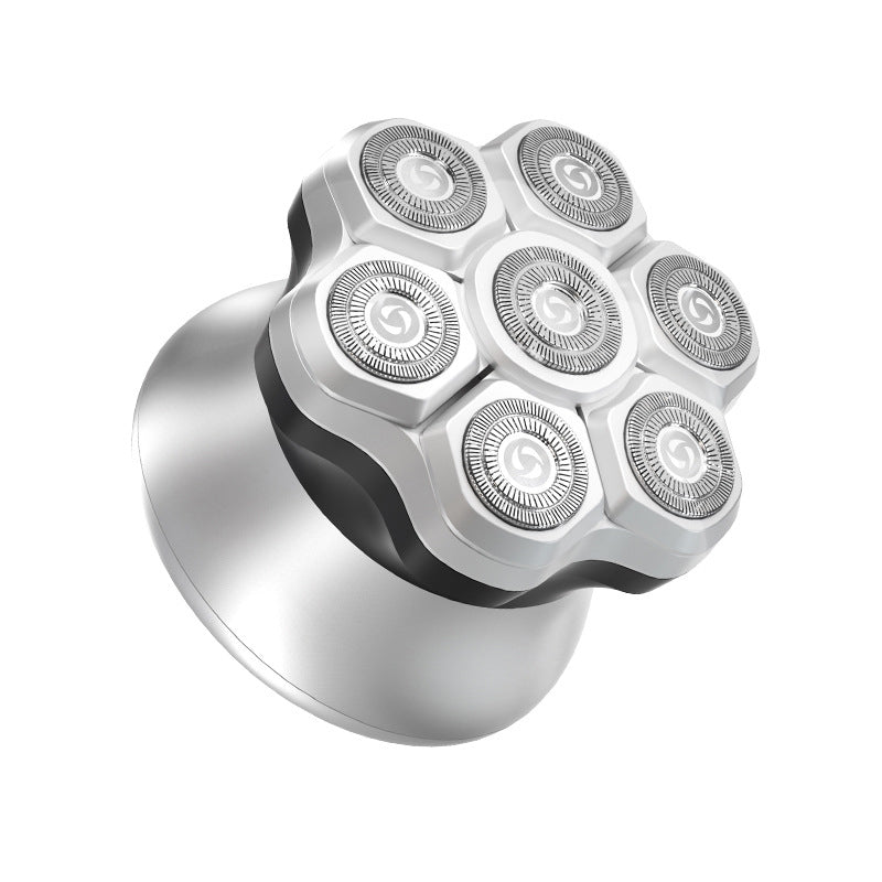 🔥Rotary Electric Head Shaver.🔥The 2026 model of the latest magnetic-head, six-blade dual-purpose trimmer conforms to the skin in any area, making it easy to trim beards and hair.