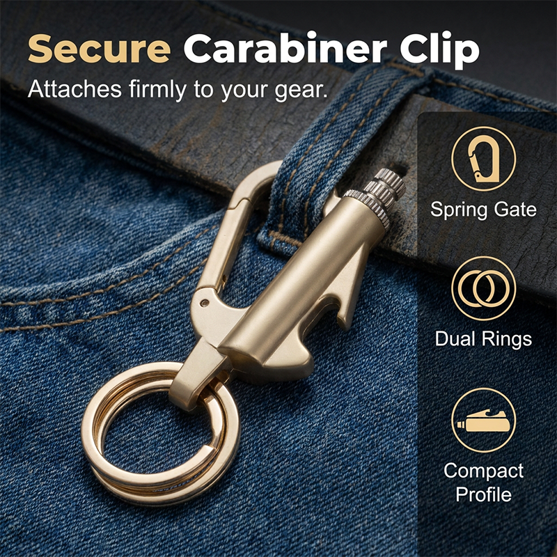 Multifunctional Permanent Match Keychain