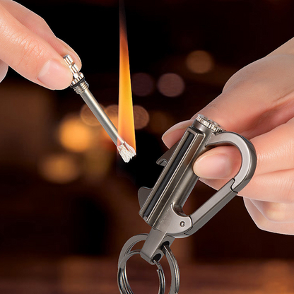 Multifunctional Permanent Match Keychain