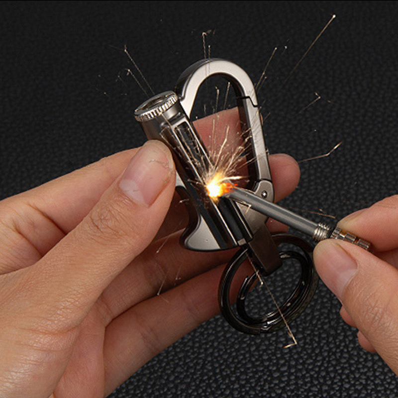 Multifunctional Permanent Match Keychain