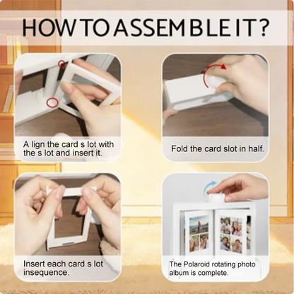 Flip Photo Album Frame