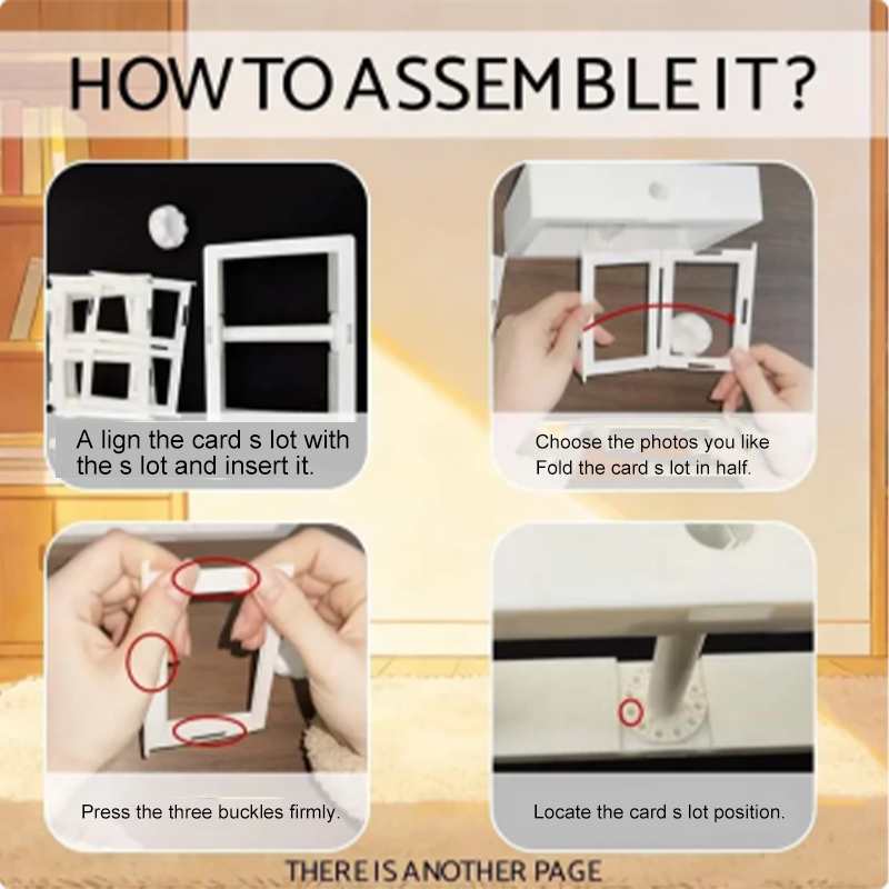 Flip Photo Album Frame