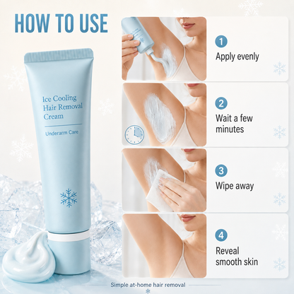 ⏳LAST DAY SALE 50% OFF! ✨ Gentle Hair Removal Cream 🌸 Smooth & Easy Hair Removal | Leaves Skin Feeling Soft & Silky | Perfect for Legs, Arms & Underarms 💖2