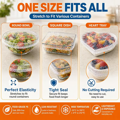 Disposable Elastic Food Bowls Covers