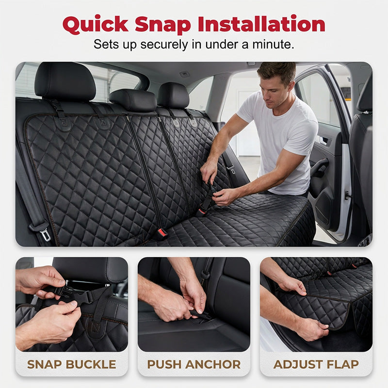 📢📢50% OFF !! ⏰Foldable Dog Car Seat