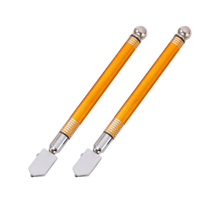 Professional Diamond Glass Cutter with Alloy Handle Roller Wheel